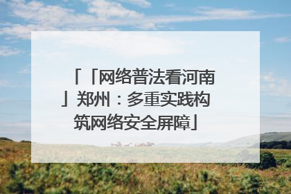 「网络普法看河南」郑州：多重实践构筑网络安全屏障