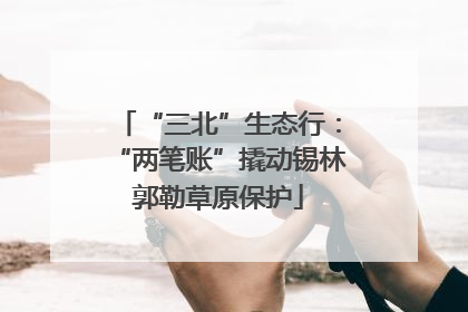 “三北”生态行:“两笔账”撬动锡林郭勒草原保护