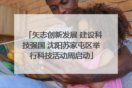 矢志创新发展 建设科技强国 沈阳苏家屯区举行科技活动周启动
