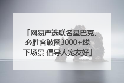网易严选联名星巴克、必胜客破圈3000+线下场景 倡导人宠友好
