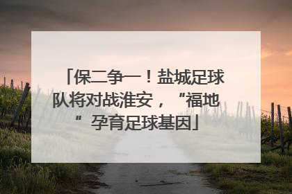 保二争一！盐城足球队将对战淮安，“福地”孕育足球基因