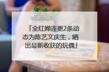 全红婵连更2条动态为陈艺文庆生，晒出最新收获的玩偶