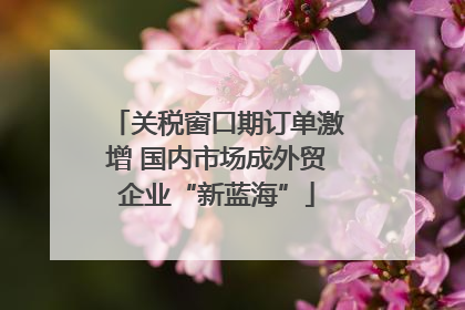 关税窗口期订单激增 国内市场成外贸企业“新蓝海”