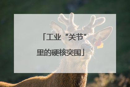 工业“关节”里的硬核突围