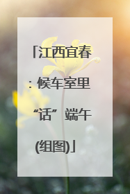 江西宜春：候车室里“话”端午(组图)