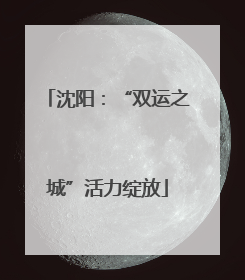 沈阳：“双运之城”活力绽放