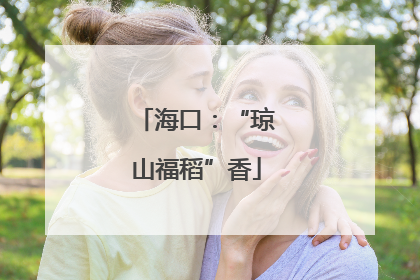 海口：“琼山福稻”香