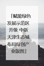 赋能绿色发展示范区升级 中新天津生态城布局绿创产业版图