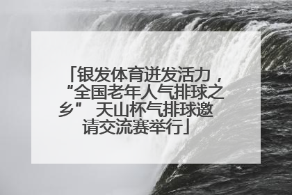 银发体育迸发活力，“全国老年人气排球之乡” 天山杯气排球邀请交流赛举行
