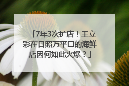 7年3次扩店！王立彩在日照万平口的海鲜店因何如此火爆？