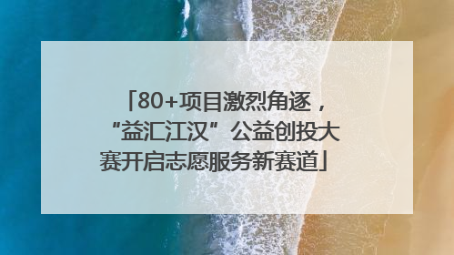 80+项目激烈角逐，“益汇江汉”公益创投大赛开启志愿服务新赛道